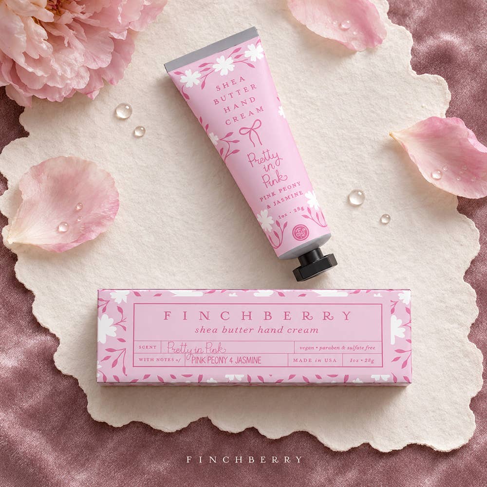 Pretty in Pink Moisturizing & Hydrating Travel Hand Cream