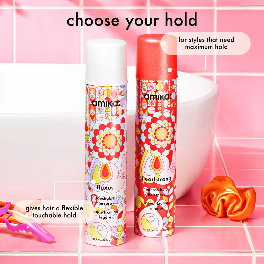fluxus touchable hairspray