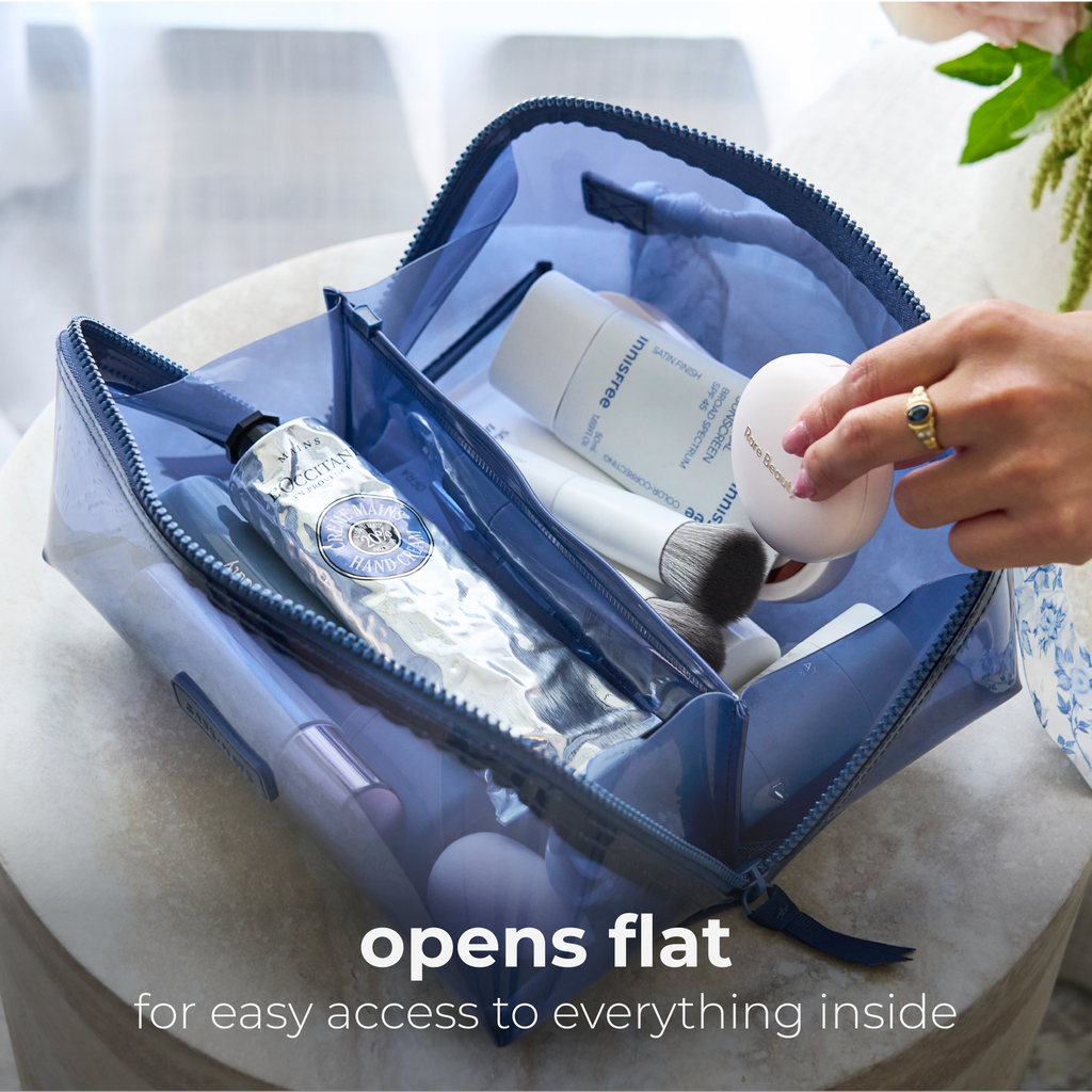 Jelly Cosmetic Bag – Something Navy Twilly Makeup Bag