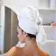 Hero Hair Towel Salt White Luxe
