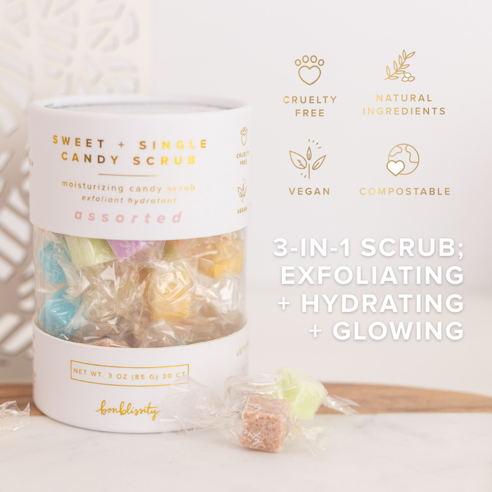 Sugar Cubes Candy Scrub – Assorted (30 pc)