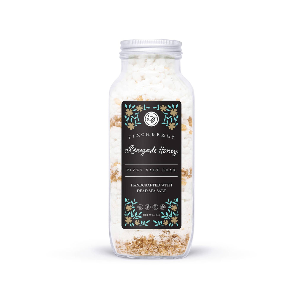 Renegade Honey Natural Fizzy Salt Bath Soak