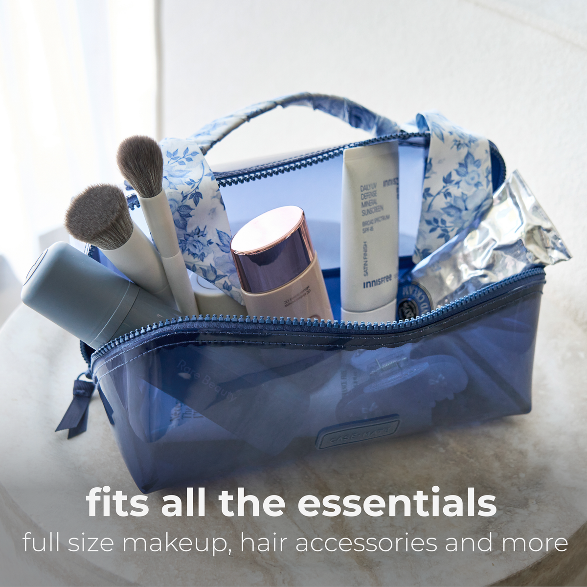 Jelly Cosmetic Bag – Something Navy Twilly Makeup Bag