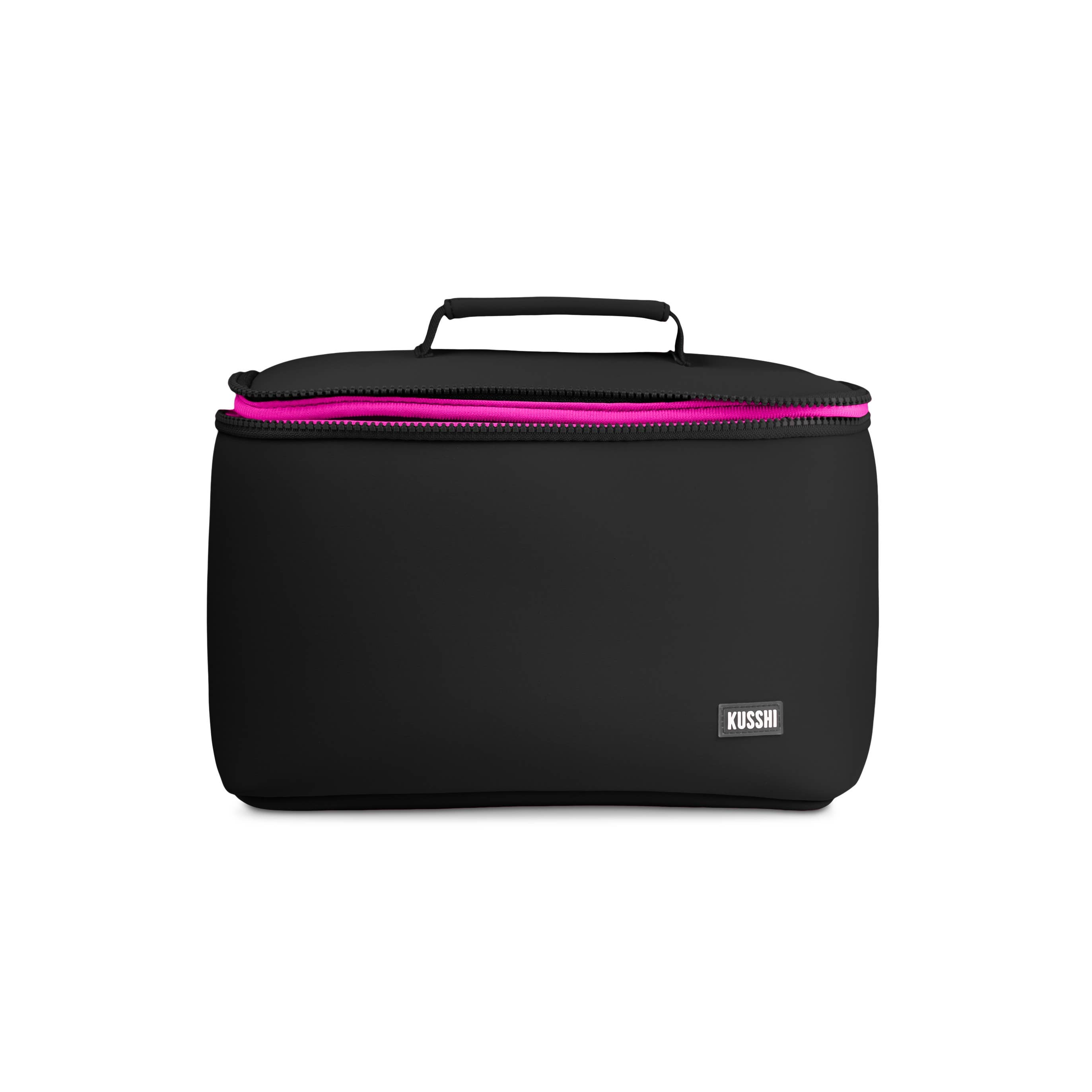 Neoprene Large Train Case - Machine Washable Makeup Bag