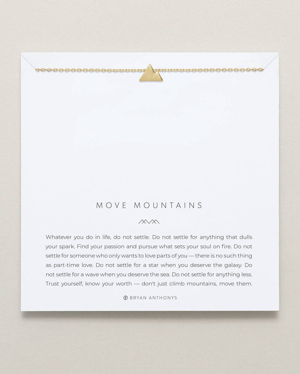 Move Mountains Necklace