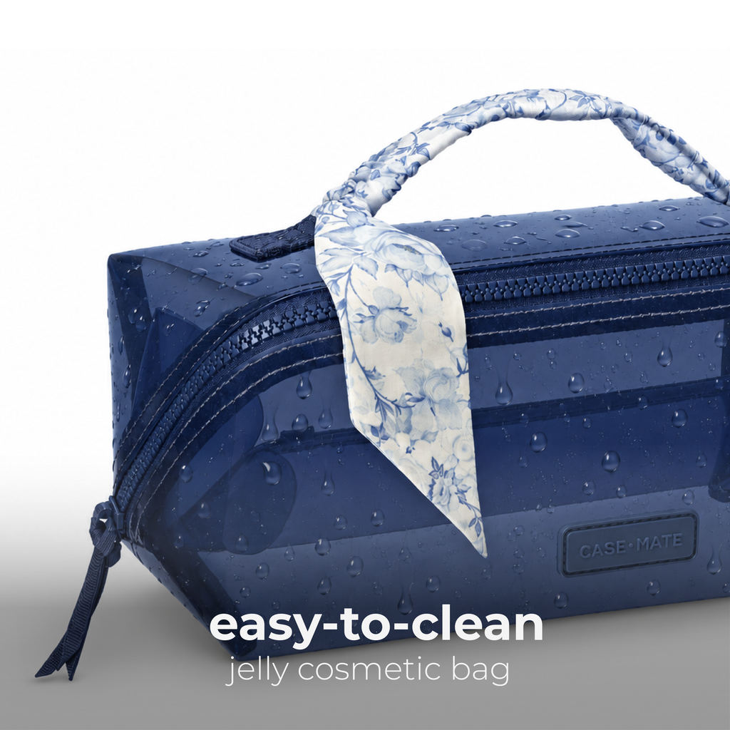 Jelly Cosmetic Bag – Something Navy Twilly Makeup Bag