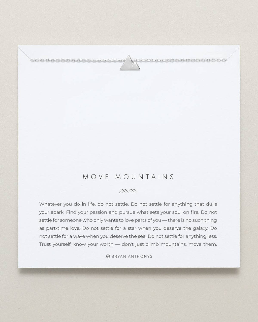 Move Mountains Necklace