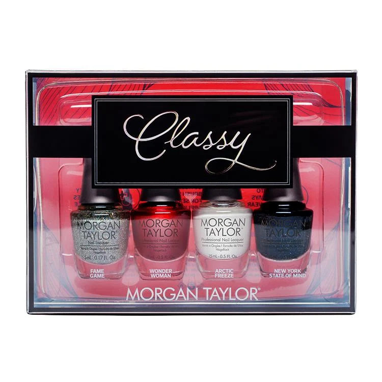 Morgan Taylor Classy Floral Wonderland Mini 4 Pack