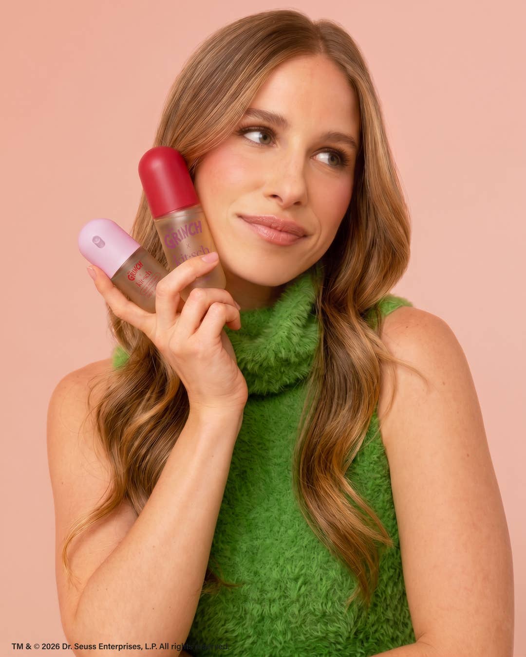 The Grinch x Kitsch Cindy-Lou Duo Set