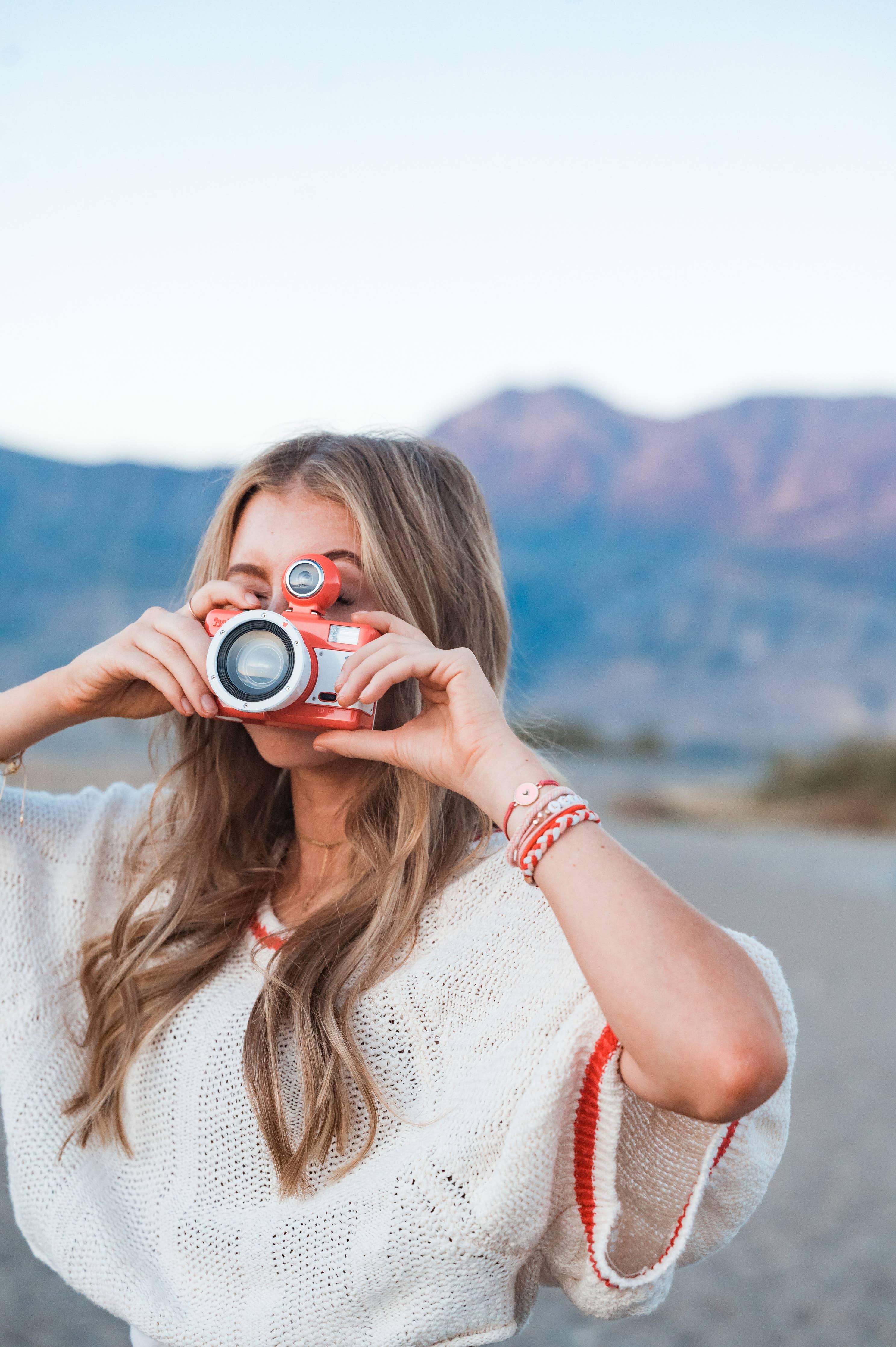 "Love" Pink Hearts Hair Tie Bracelets