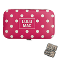 Lulu Mac Pink White Polkadot Manicure Set