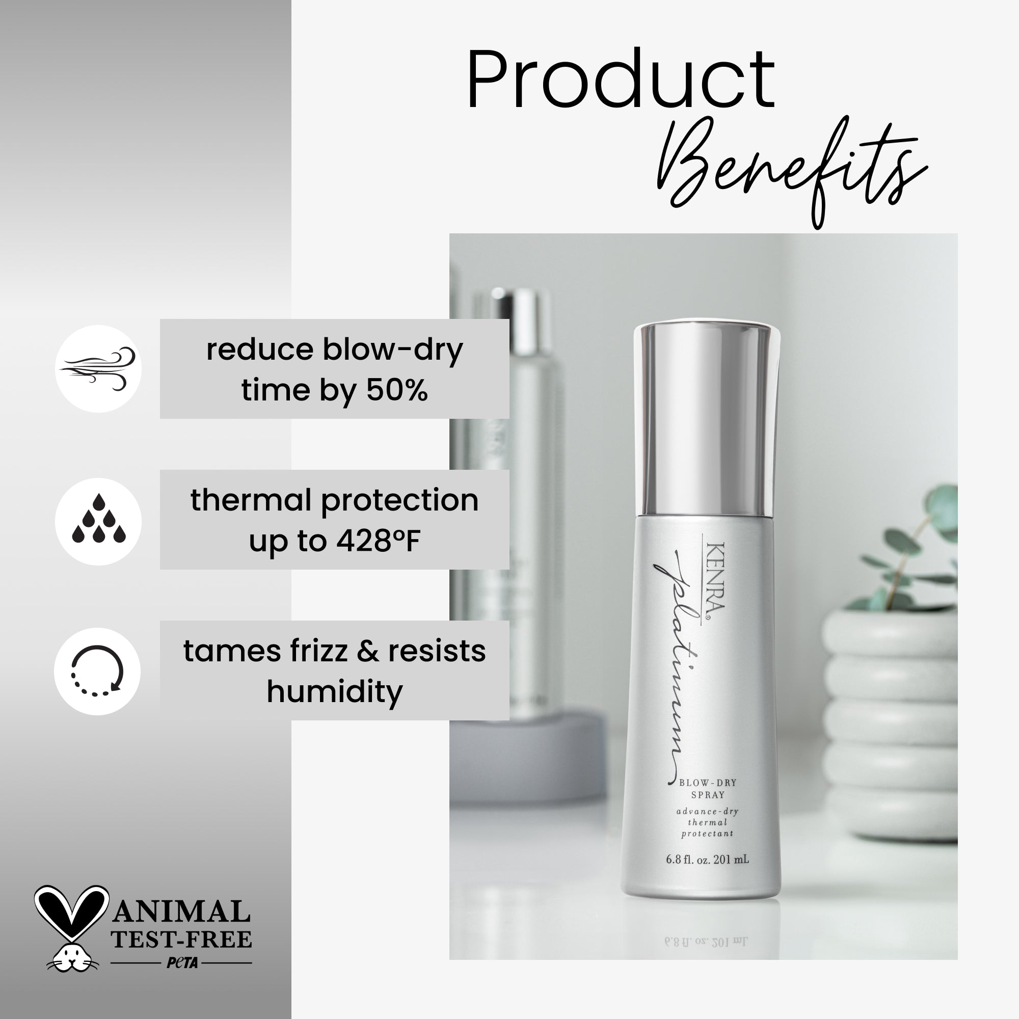 Platinum Blow-Dry Spray