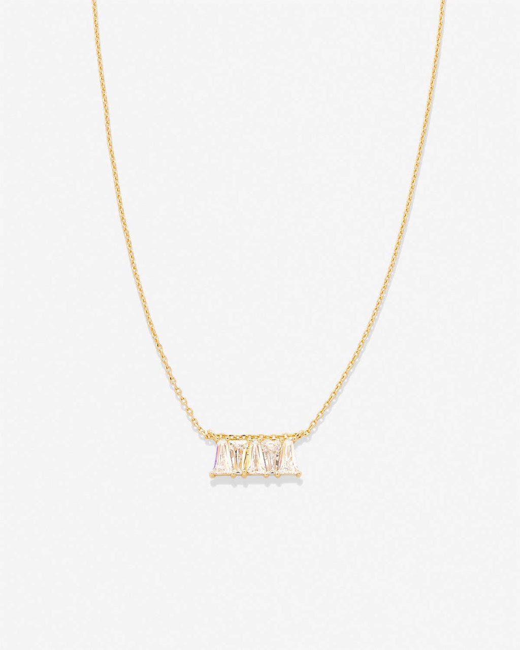 Mom Baguette Dainty Necklace