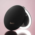 Fancii Compact Mirror with LED Lights - Black