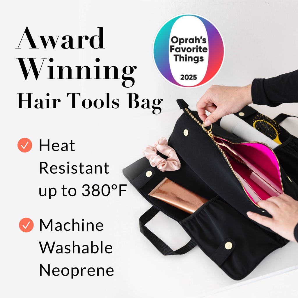 Hair Tools Bag - Heat Safe and Machine Washable