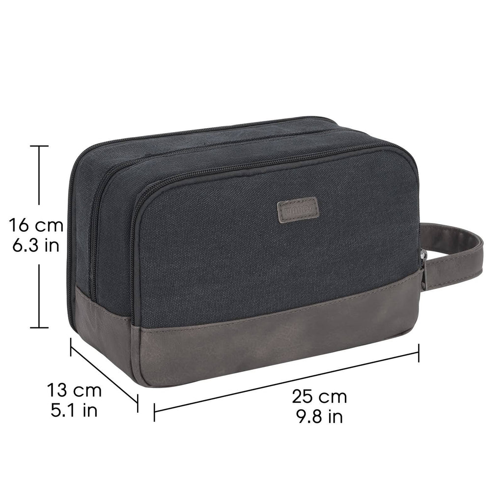 Canvas Travel Toiletry Shaving Bag