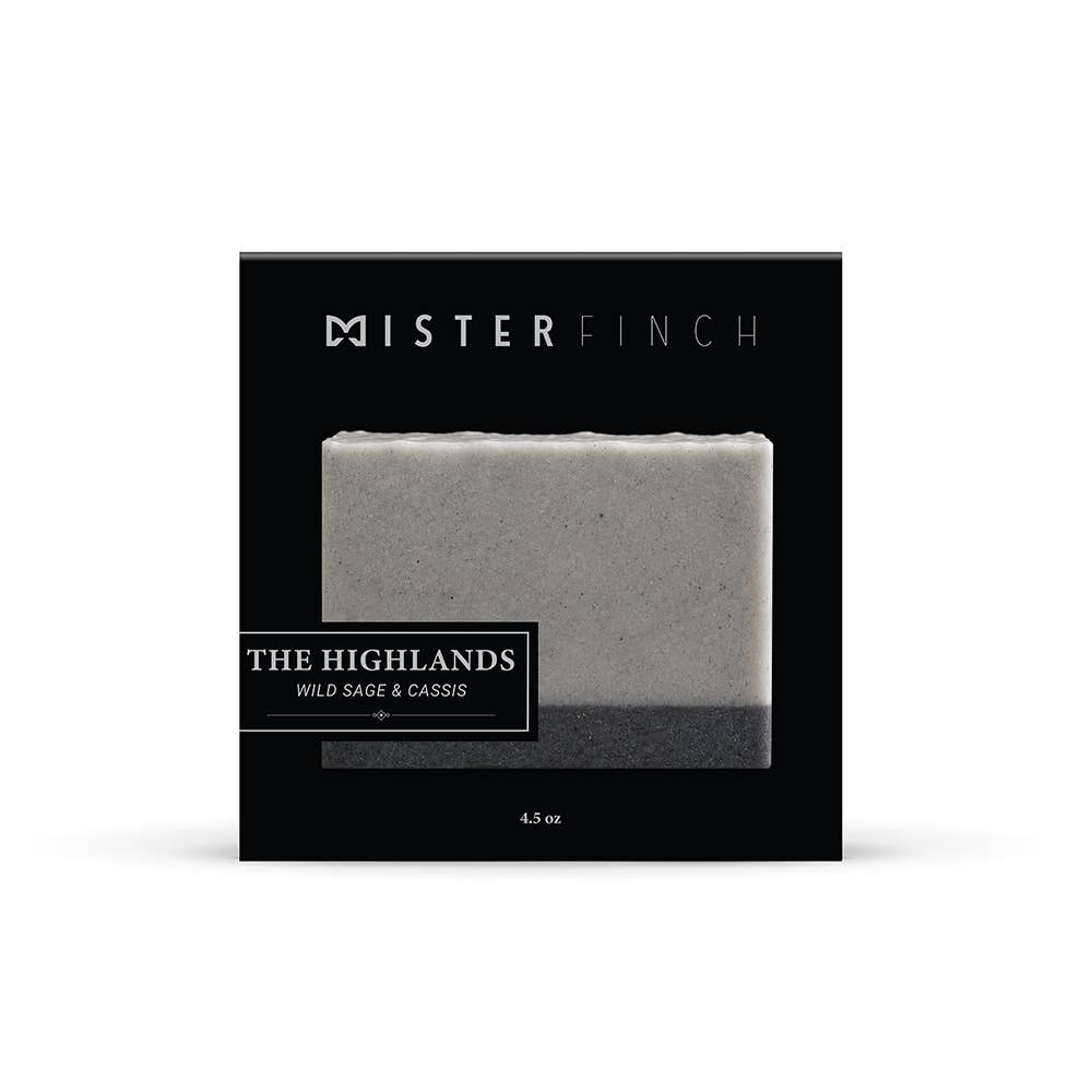 Mister Finch - The Highlands - Boxed Soap for Men