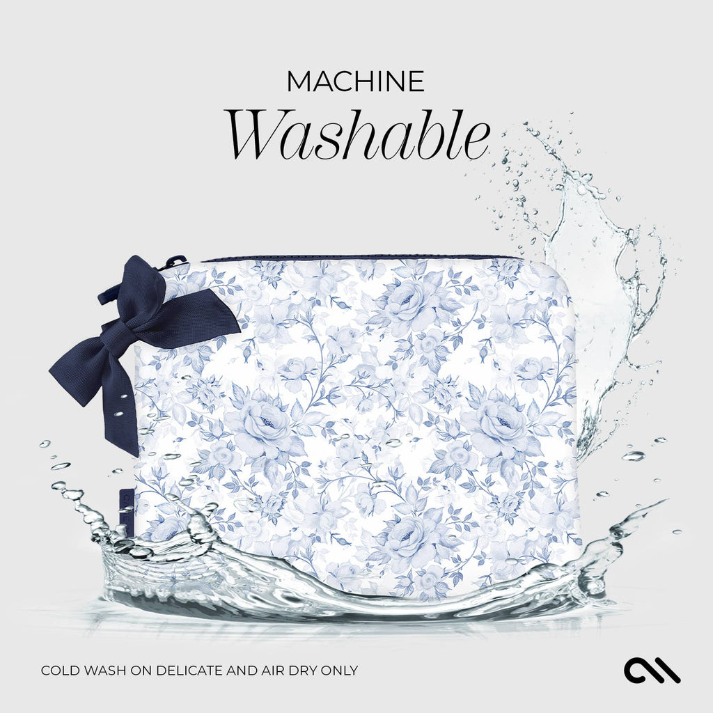 Case-Mate Something Navy Bow Crinkle Makeup Bag (*Arriving Soon)