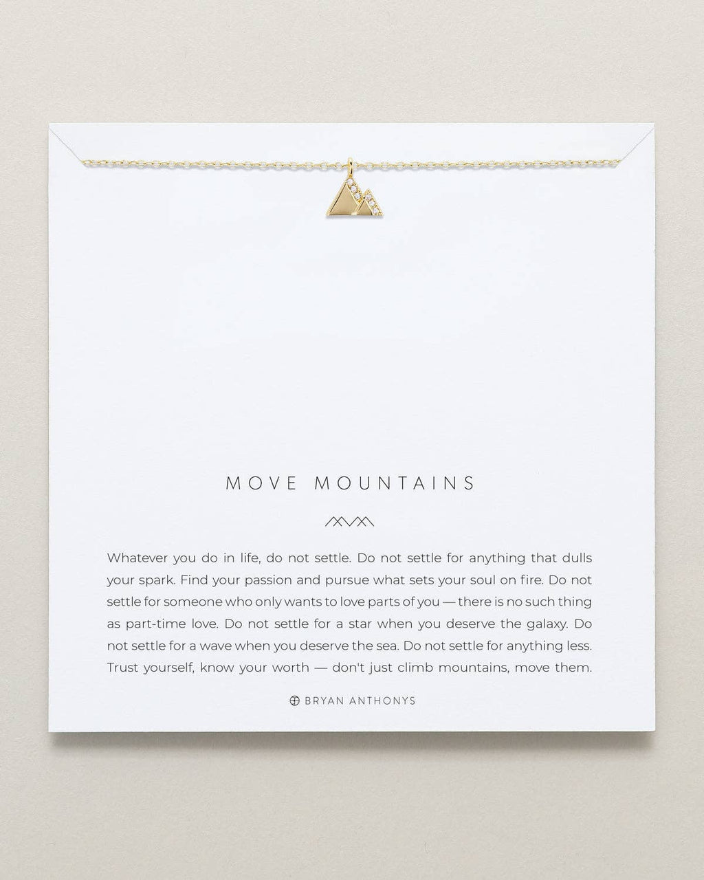 Move Mountains Necklace