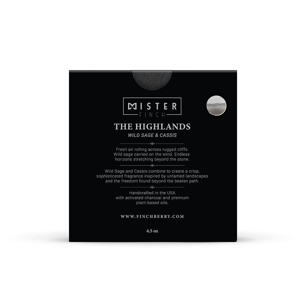 Mister Finch - The Highlands - Boxed Soap for Men